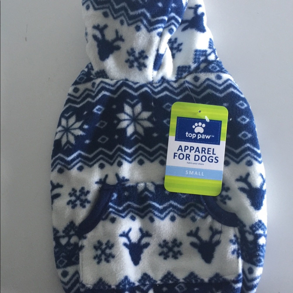 Dog Snowflake Sweater with a Hoodie ❄️